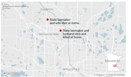 Map of shooting (Per NYT)